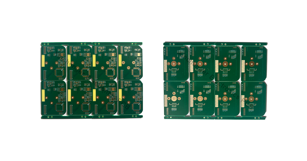 Rogers RO3003 and FR-4 Hybrid High-Frequency PCB 1 1 7 High frequency PCB prototyping and production
