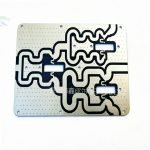 RF high-frequency PCB with low-loss material for telecom equipment