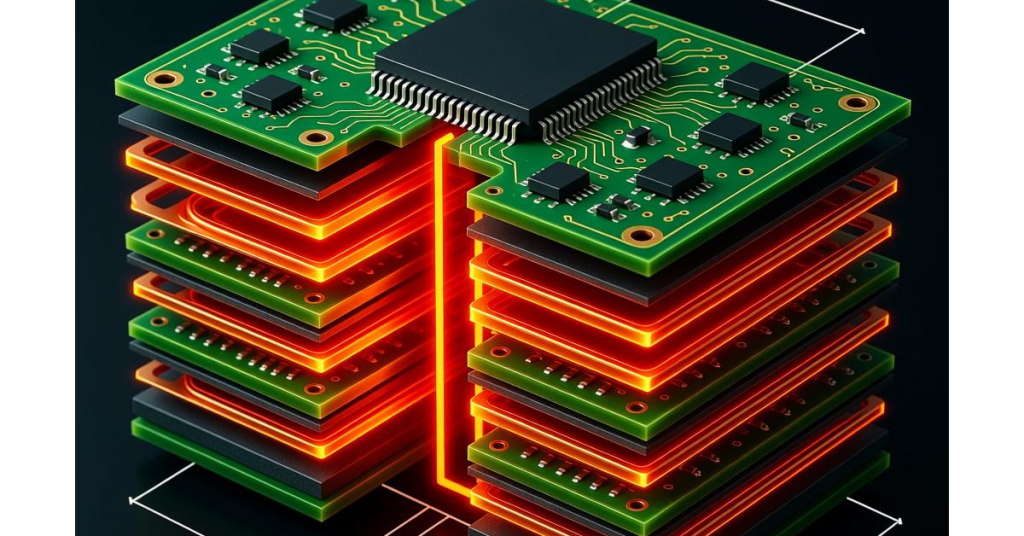 Microwave RF PCB for Signal Transmission Systems