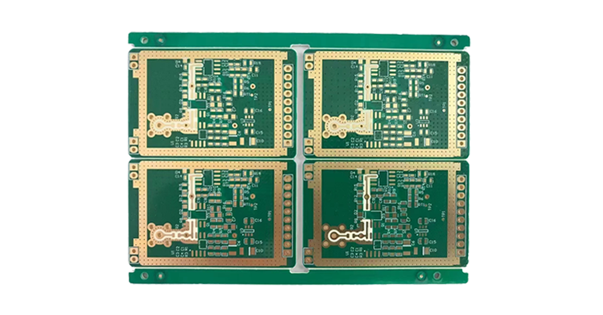 Microwave RF PCB for Signal Transmission Systems