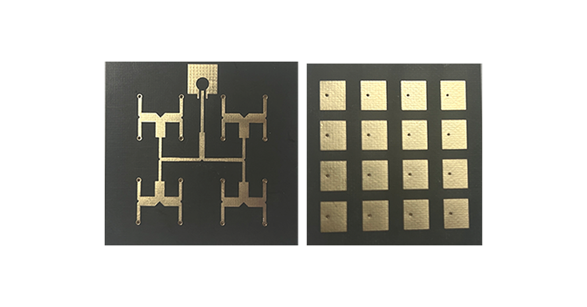 Precision drilling and etching process for high-frequency PCB production