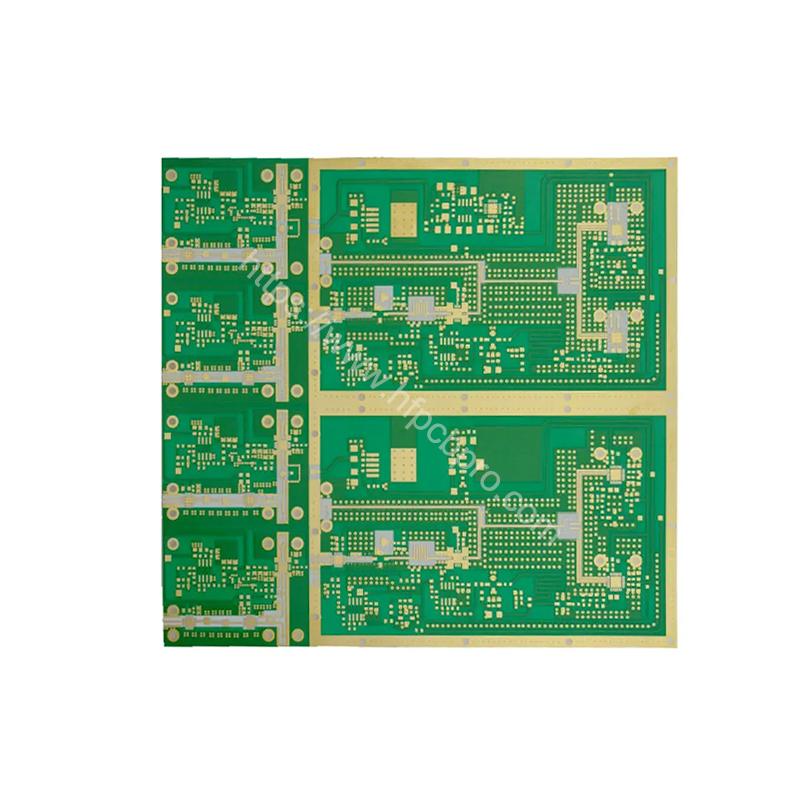 6-layer Rogers RO3003+FR4 Hyrid high frequency Circuit Board