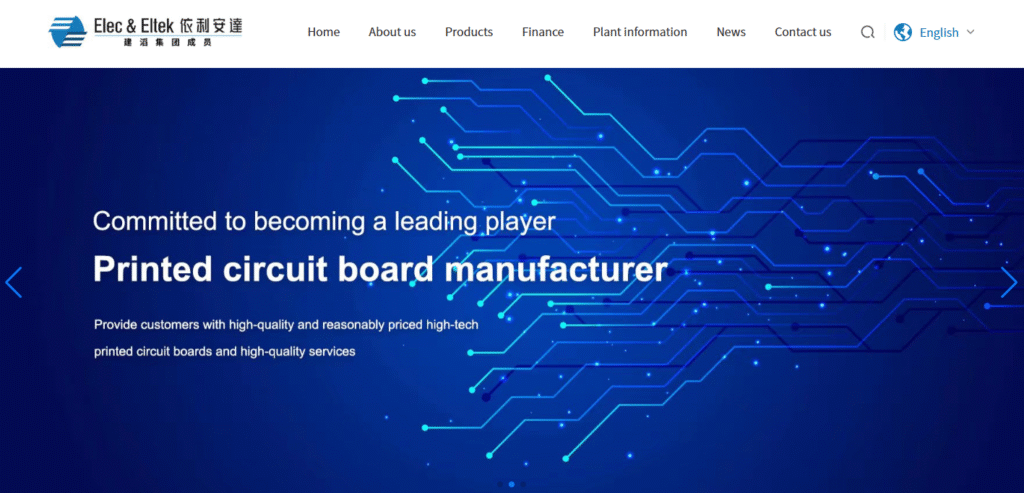 Elec Eltek High frequency PCB prototyping and production
