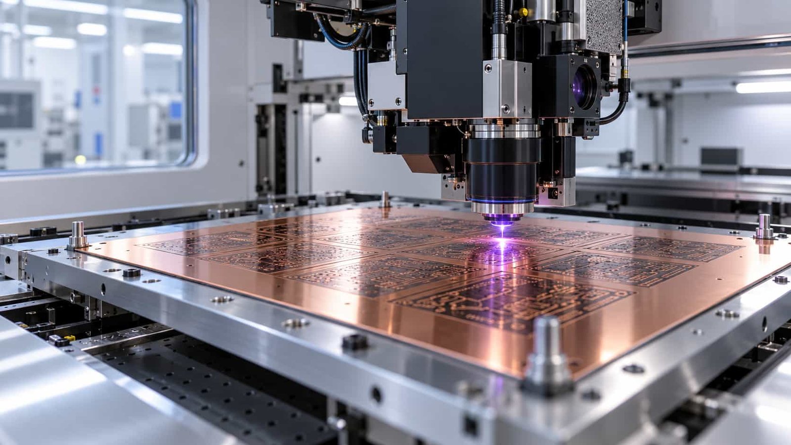 How to solve the problems of compression alignment and expansion/contraction? 4 Laser Direct Imaging LDI High Frequency PCB High frequency PCB prototyping and production