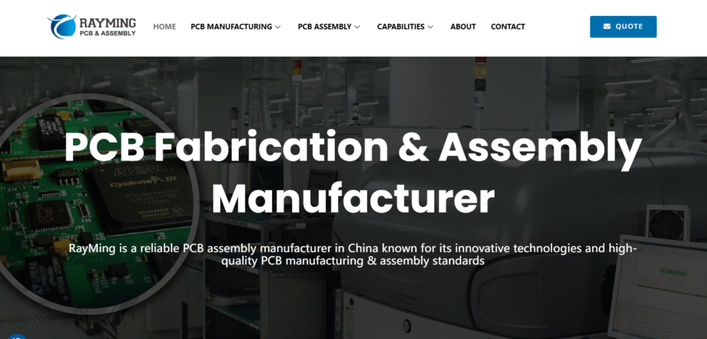 RAYMING High frequency PCB prototyping and production