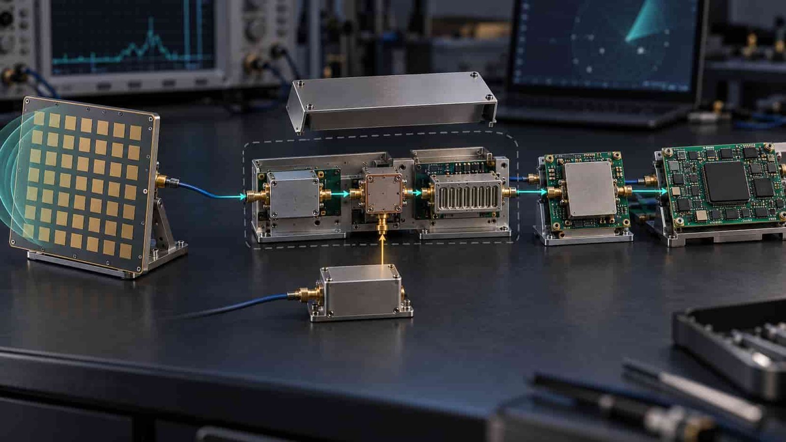 RF System Level Terms Front End Block Diagram High frequency PCB prototyping and production